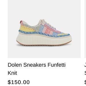 Dolen Dolce Vita Funfetti Sneakers